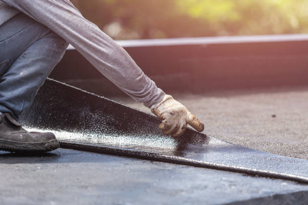 Professional Sump Pump Installation technician working in Rush, NY